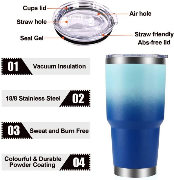 G11 Custom 30oz Vacuum Insulated tumbler - Image 4