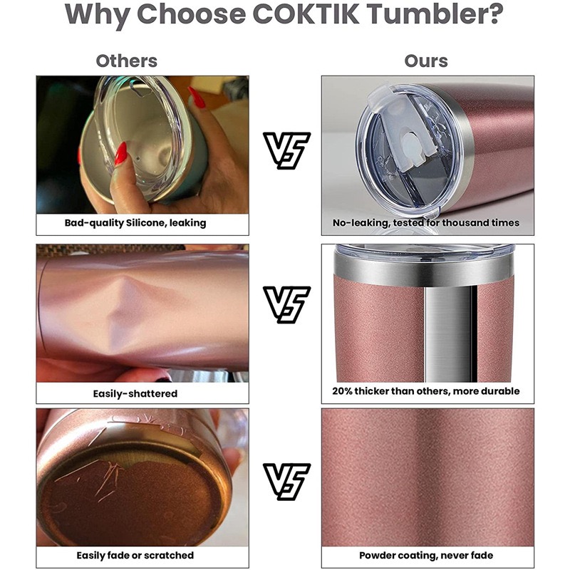 G09 Custom 20oz Insulated Stainless Steel Tumbler 8 custom 20oz tumbler