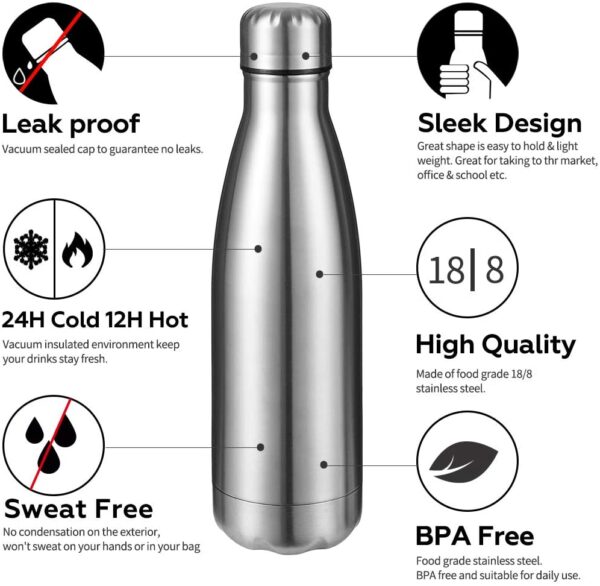 G36 Custom Cola Shape 350ml Stainless Steel Bottle - Image 7