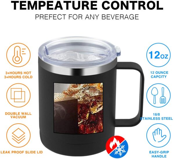 G35 12 oz Coffee Mug with Handle - Image 3