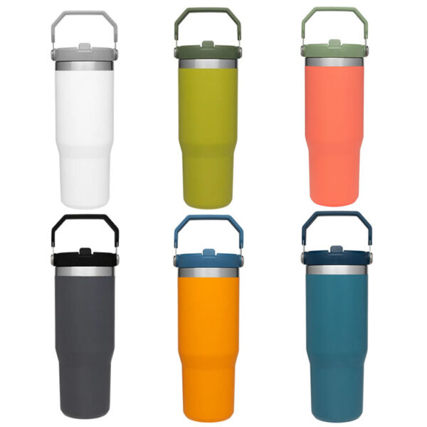 G26 30oz Tumbler with Handle and Flip Straw Lid - Image 7
