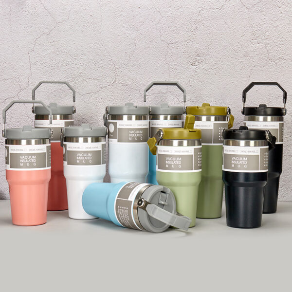 G26 30oz Tumbler with Handle and Flip Straw Lid