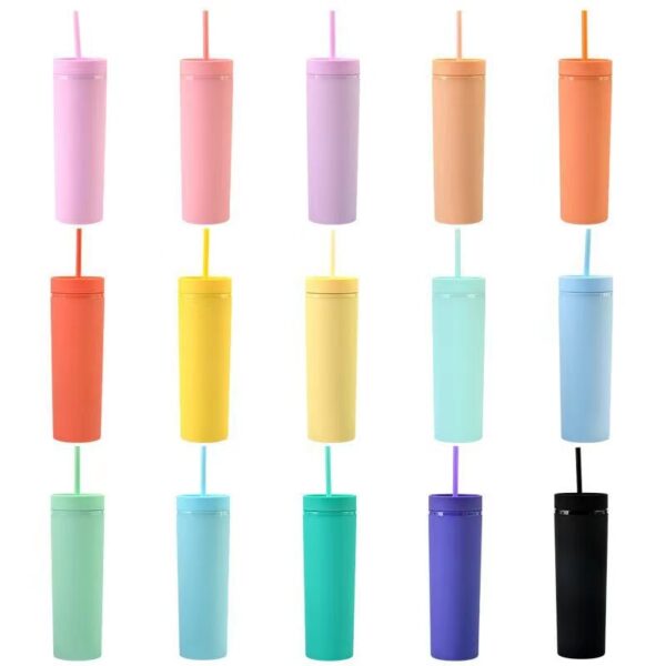 G13 Custom 16oz Slim Skinny Plastic Tumbler - Image 7