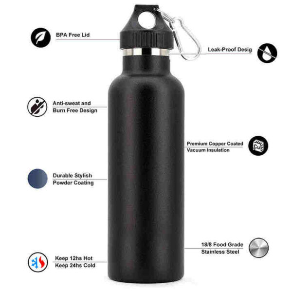 G39 600ML Double Walled Vacuum Flask - Image 3