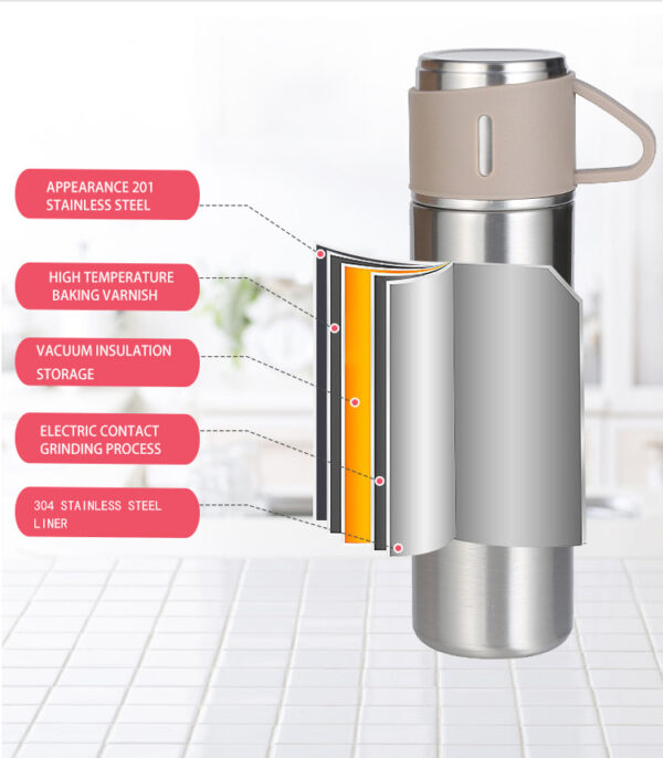 G40 Custom Travel Flask Insulated Bottle - Image 4