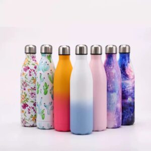 Insulated Water Bottles 9 G36 Custom Cola Shape 350ml Stainless Steel Bottle