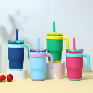G37 Custom 14oz Kids Stainless Steel Tumbler with Straw
