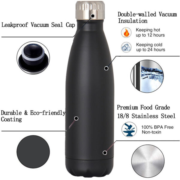 G36 Custom Cola Shape 350ml Stainless Steel Bottle - Image 5