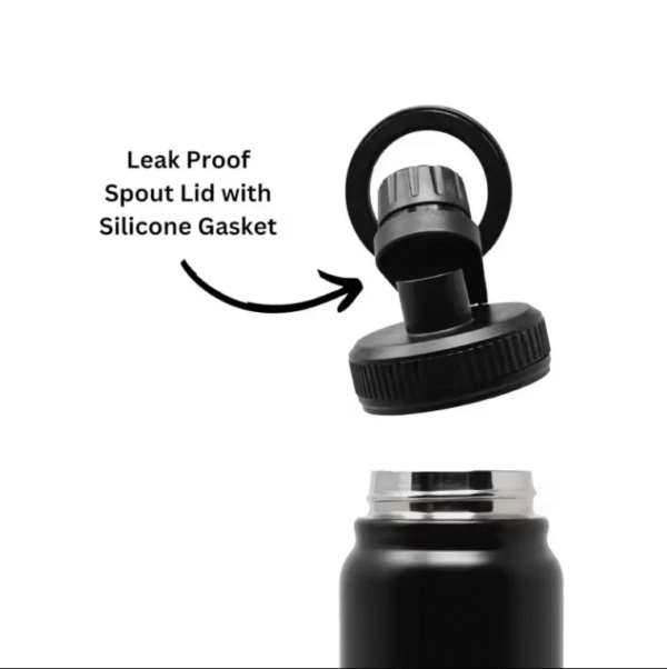 G38 insulated Magnetic Water Bottle with Phone Holder - Image 7