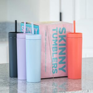 G13 Custom 16oz Slim Skinny Plastic Tumbler