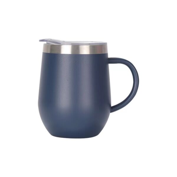 G24 Custom Egg Shape Insulated Vacuum Mug with handle - Image 4