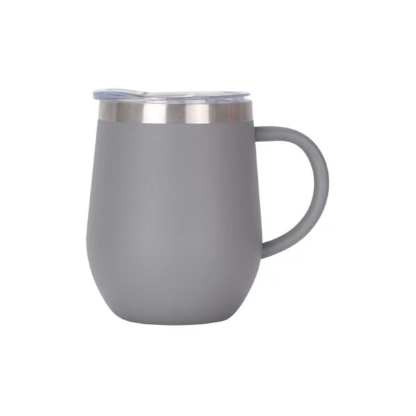 G24 Custom Egg Shape Insulated Vacuum Mug with handle - Image 7