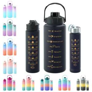 3 in 1 Set Water Bottle