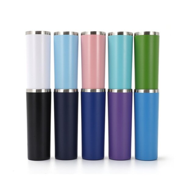 Slim 20 Oz Stainless Steel Tumbler