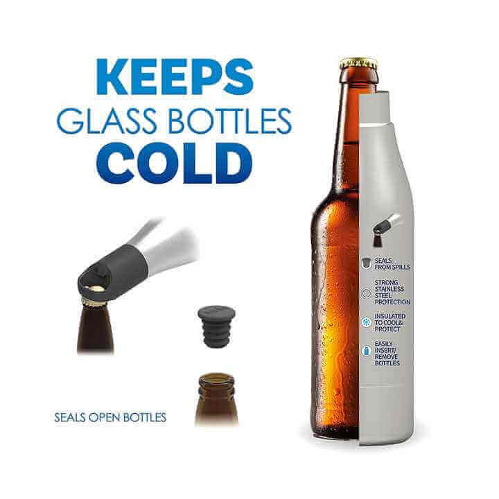 G67 Can Cooler With Opener 2 Can Cooler With Opener